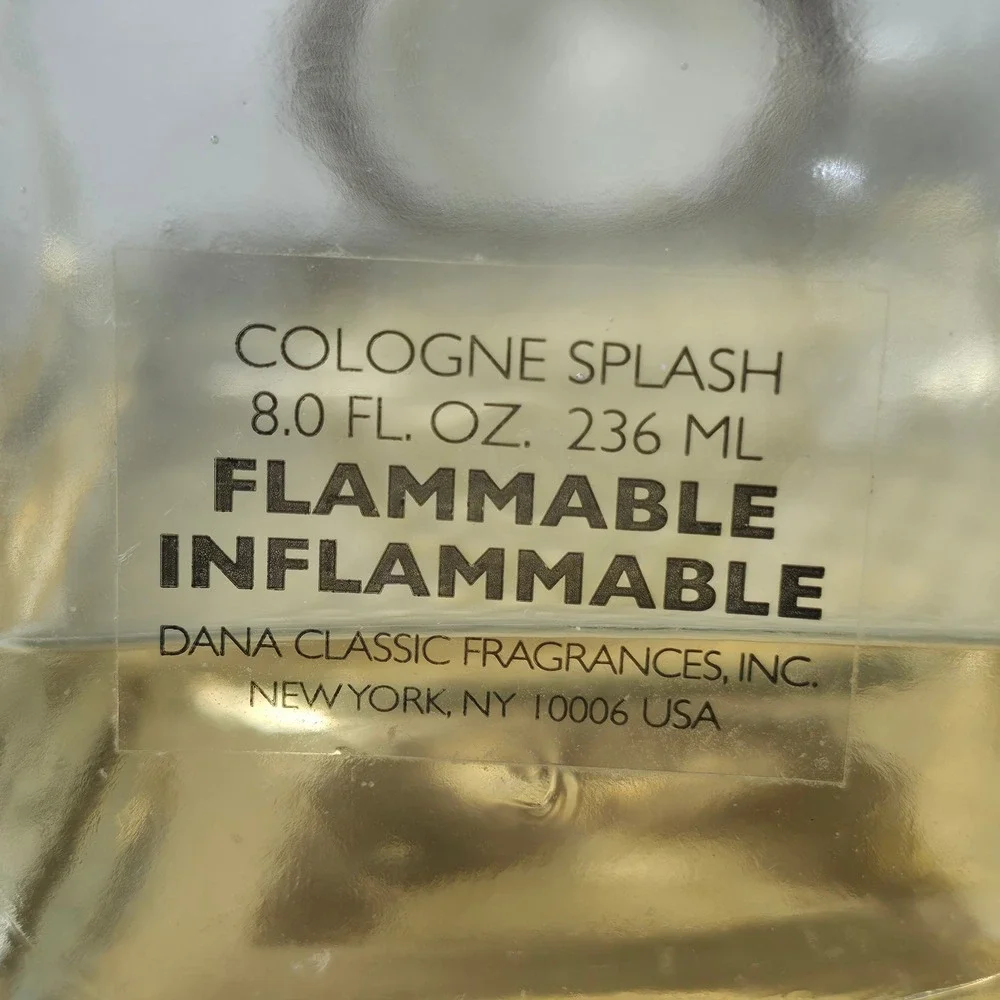 English Leather Cologne Splash Dana Classic Fragrances Mens 8oz‎ Partial Bottle